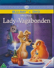 Lady og Vagabonden - Disney klassiker nr. 15 (Blu-ray+DVD)